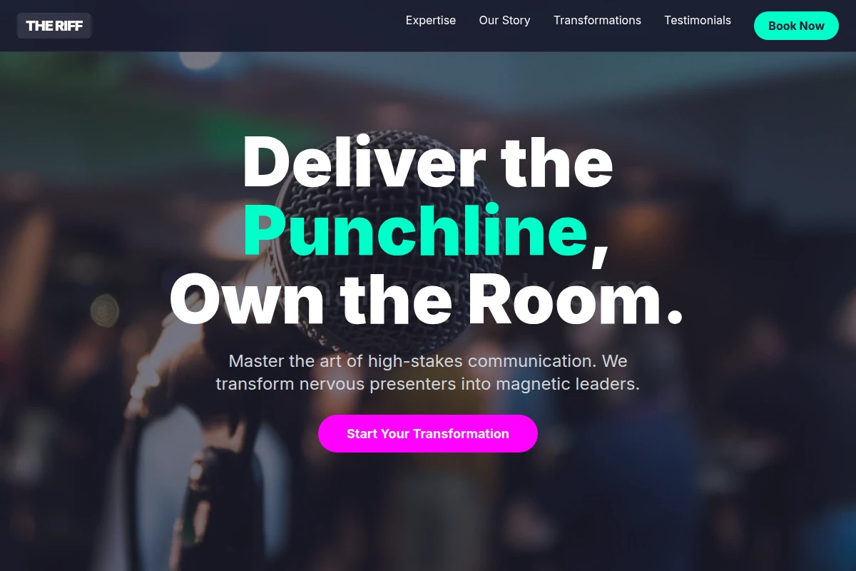 The-Riff Public Speaking