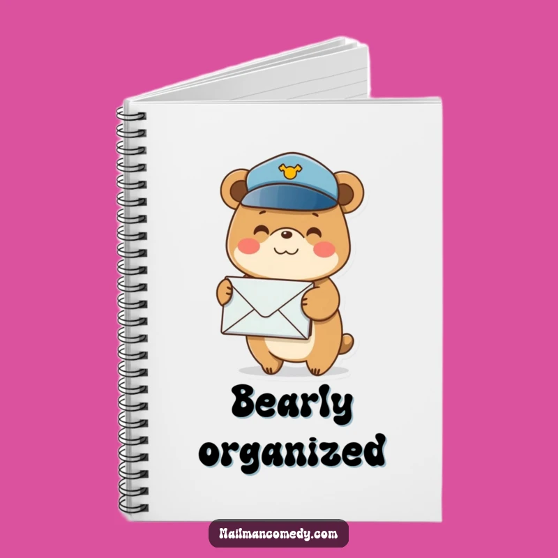 Funny Postal Bear Journal: Stacked Envelopes, Hilarious Notes!